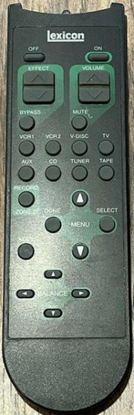 Replacement remote control for Lexicon DC-1