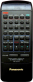 Replacement remote control for Panasonic RX-DT55