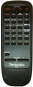Replacement remote control for Technics EUR644346