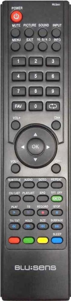 Replacement remote control for Blu:sens 305-MCRST-2B-22P-SP-1101607