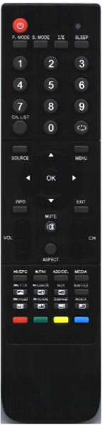 Replacement remote control for Sweex I1400000539