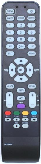 Replacement remote control for Thomson 46FE9234