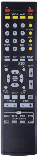 Replacement remote control for Denon AVR1610