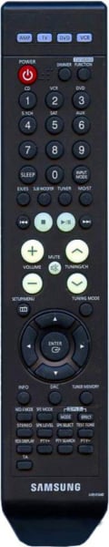 Replacement remote control for Samsung AV-R610
