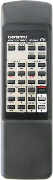 Replacement remote control for Onkyo A-9210