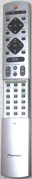 Replacement remote control for Pioneer XV-DV323