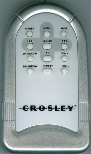 Replacement remote for Crosley CR1701A, CR17
