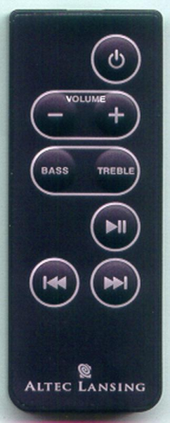 Replacement remote for Altec Lansing T612, M602
