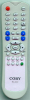 Replacement remote for Coby TFTV1524, TFTV2214, TFTV1022, TFTV1904