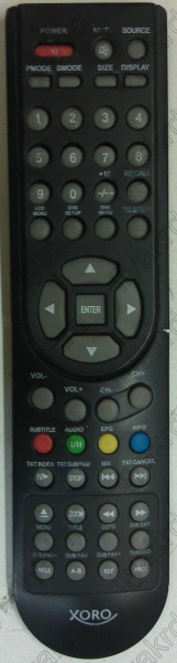 Replacement remote control for Xoro HTC1925D