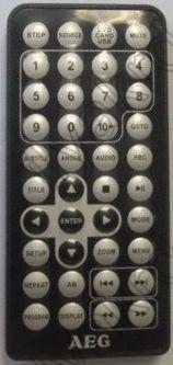 Replacement remote control for Trevi DVBX2810