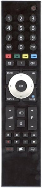 Replacement remote control for Grundig 26VLE7101WF-TP6