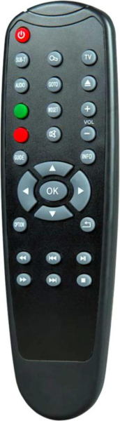 Replacement remote control for Memup MEDIADISK DIAMOND