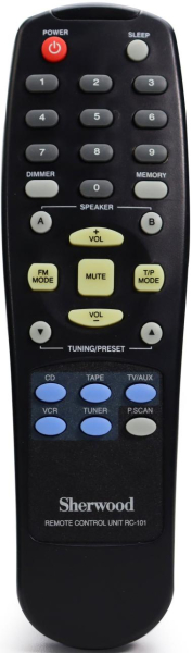 Replacement remote for Sherwood RC-101