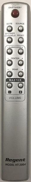 Replacement remote for Regent HT2004
