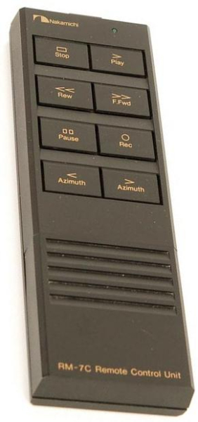 Replacement remote for Nakamichi RMC7, CR7E, CR7A, RM7C