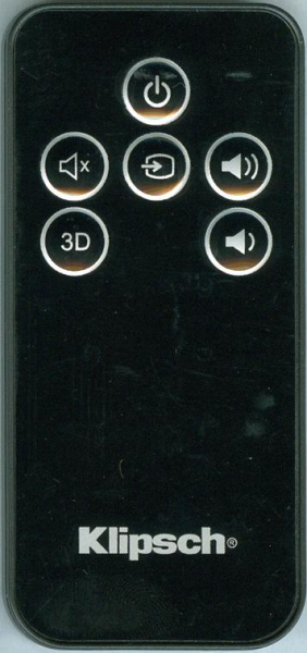 Replacement remote for Klipsch 1015073, ICON SB1
