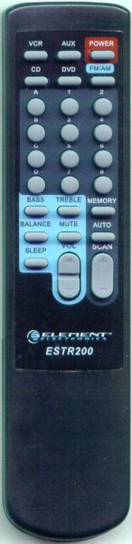 Replacement remote for Element ESTR200