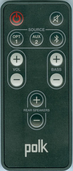 Replacement remote for Polk RE9520-1, DSB1