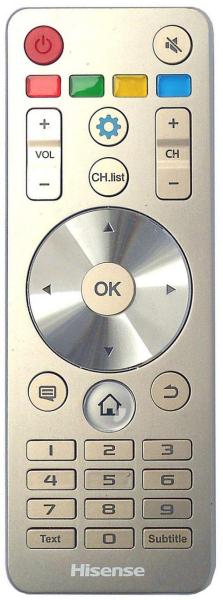 Replacement remote control for Hisense ERF-6A31