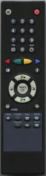Replacement remote control for Jq CRTVJQ2901F