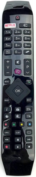 Replacement remote control for Hitachi 55F501HK2W64