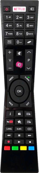 Replacement remote control for Hitachi 39HB4C01