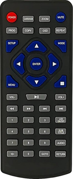 Replacement remote control for Super General RC-S19M-0B