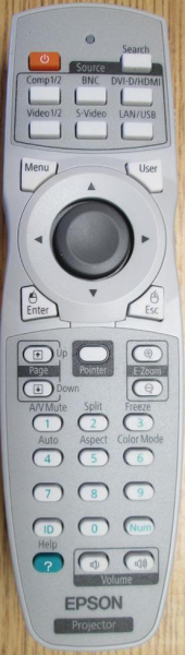 Replacement remote control for Epson EB-4950WU