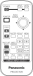 Replacement remote control for Panasonic TNQE239