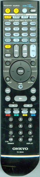 Replacement remote for Onkyo RC-884M PR-SC5530 TX-NR1030 TX-NR3030