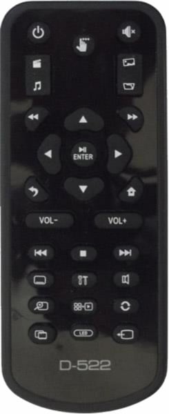 Replacement remote control for Storex D-522