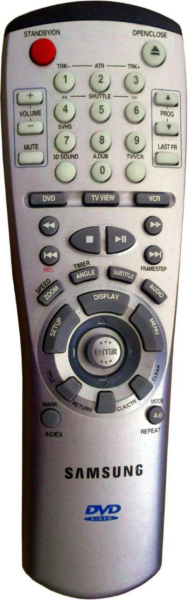 Replacement remote control for Samsung SV-DVD3E