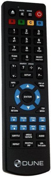 Replacement remote control for Dune HD HD BASE3.0