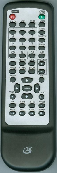 Replacement remote for Gpx D200B