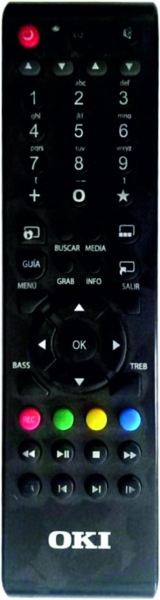 Replacement remote control for Oki SOUNDBAR1G