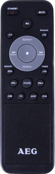 Replacement remote control for Aeg BSS4806