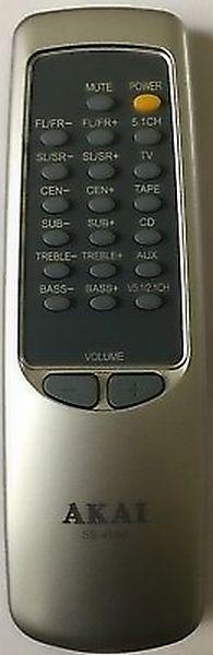 Replacement remote control for Akai SS-4500