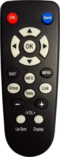 Replacement remote control for Cgv AV-HD2