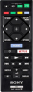 Replacement remote control for Sony BDP-S1700
