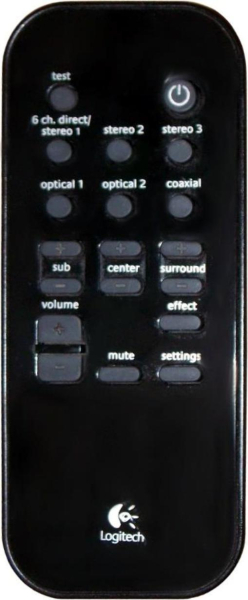 Replacement remote control for Logitech Z5400