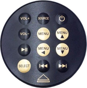 Replacement remote control for Altec Lansing M202