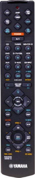 Replacement remote control for Yamaha RX-V520