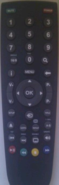 Replacement remote control for Strong SRT7807