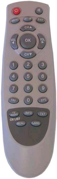 Replacement remote control for Skymaster DCX10