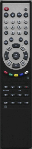 Replacement remote control for Topfield TF-5000
