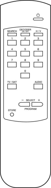 Replacement remote control for Wisi OR54