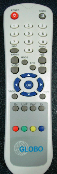Replacement remote control for Globo OPTICUM3000L