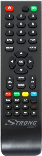 Replacement remote control for Essentielb GENIUS HD-CANAL READY