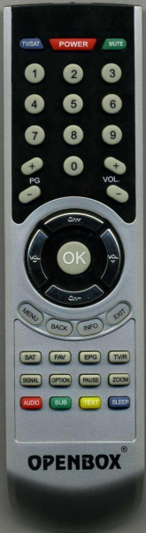 Replacement remote control for Openbox F-500KZ